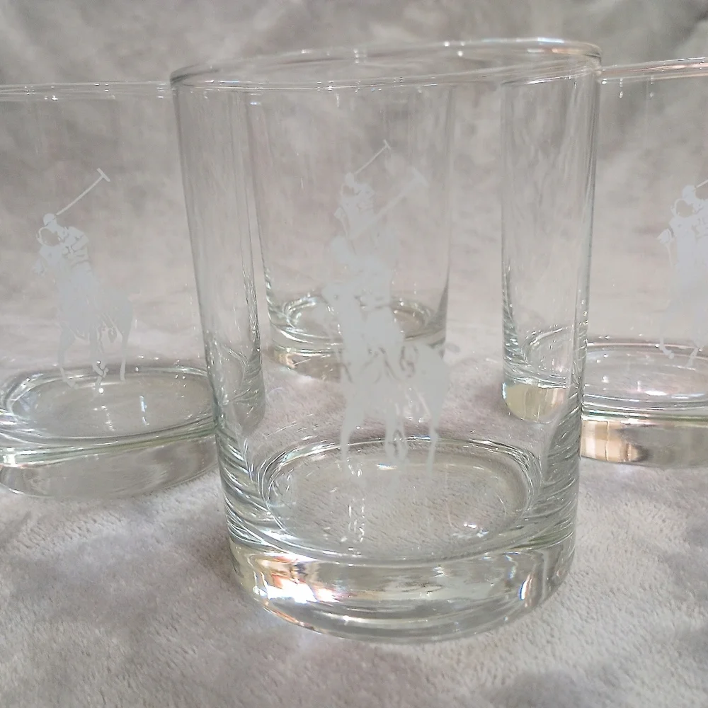 Vintage Limited Edition Ralph Lauren Polo Single Rider Bar Glasses